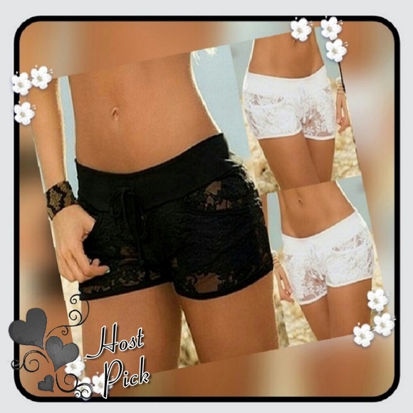 Boutique Other - Lace Cover-up bottoms
